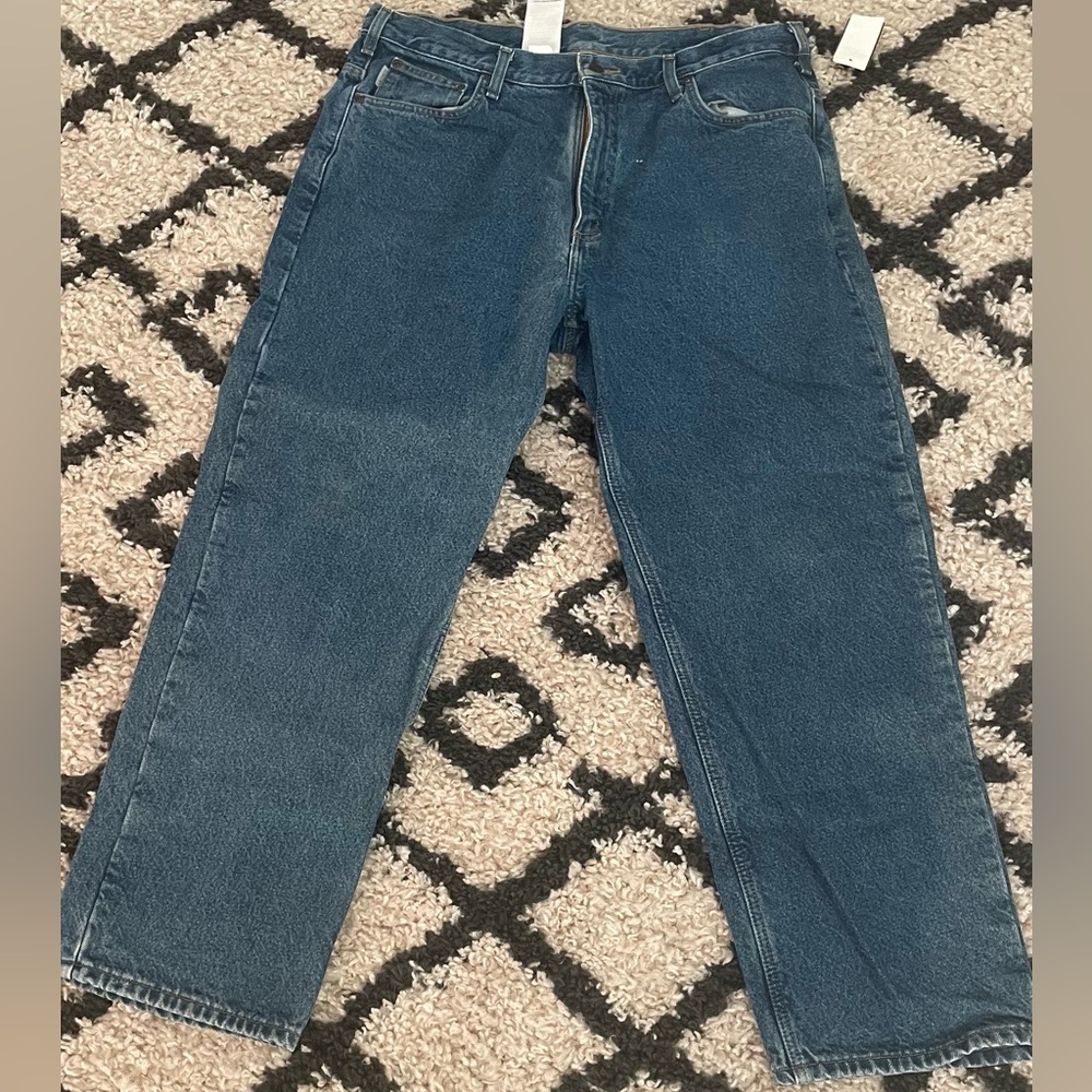 Vintage Carhartt Jeans 38x30 Relaxed Fit Insulated